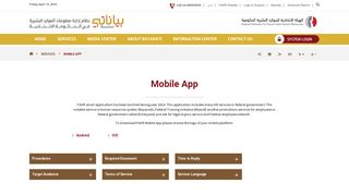 
                            3. Mobile App | Services | Bayanati - HR Management System For ...