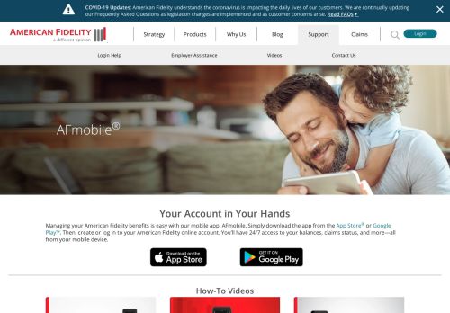 
                            13. Mobile App Support | American Fidelity