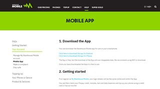
                            5. Mobile App | Warehouse Mobile