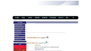 
                            4. Mobile Application - All India Radio