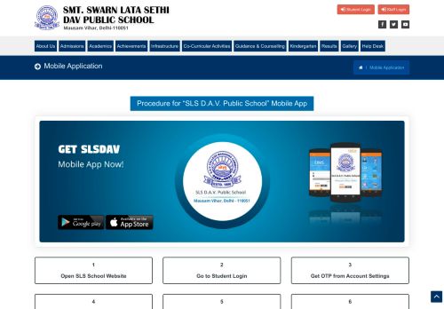 
                            6. Mobile Application - DAV Public School, Mausam Vihar