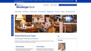 
                            7. Mobile Apps - Bensberger Bank eG