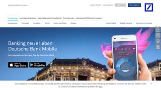 
                            3. Mobile Apps – Deutsche Bank Privatkunden