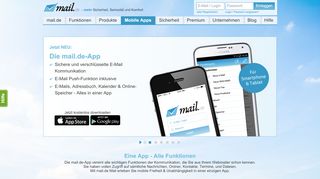 
                            6. Mobile Apps - mail.de GmbH