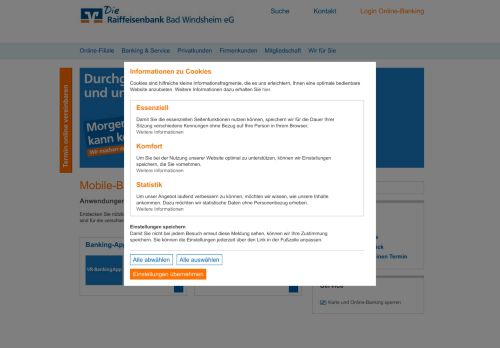 
                            13. Mobile Apps - Raiffeisenbank Bad Windsheim eG