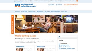 
                            12. Mobile Apps - Raiffeisenbank Kalbe-Bismark eG