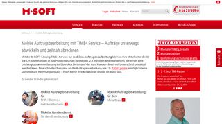 
                            7. mobile Auftragsbearbeitung - M-Soft