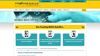 
                            4. MOBILE Back Office - Progressive Share Brokers
