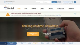 
                            3. Mobile Bank App | Citadel
