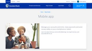 
                            6. Mobile Banking App | Standard Bank - International
