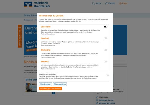 
                            6. Mobile-Banking & Apps - Volksbank Brenztal eG