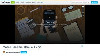 
                            10. Mobile Banking - Bank Al Habib on Vimeo