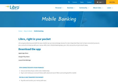 
                            4. Mobile Banking - Bank From Your Pocket With Libro | Libro