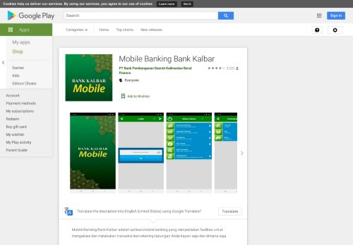
                            5. Mobile Banking Bank Kalbar - Aplikasi di Google Play