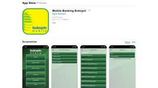 
                            9. Mobile Banking Bukopin on the App Store - iTunes - Apple
