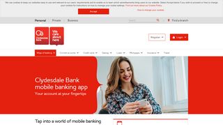 
                            3. Mobile banking | Clydesdale Bank