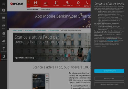 
                            2. Mobile Banking con l'App Smartphone e Tablet | Private | UniCredit