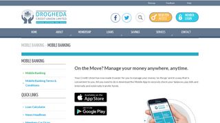 
                            3. Mobile Banking - Drogheda Credit Union