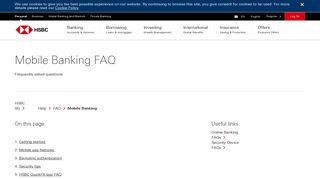 
                            5. Mobile Banking | FAQ - HSBC SG