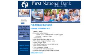 
                            11. Mobile Banking - First National Bank of Steeleville