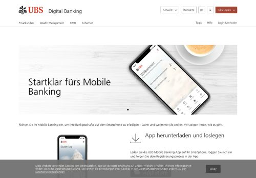 
                            4. Mobile Banking: Startklar in 8 Schritten | UBS Schweiz