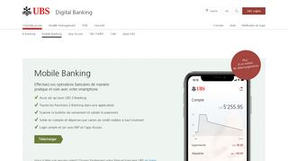 
                            3. Mobile Banking sur votre smartphone | UBS Suisse