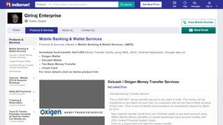 
                            9. Mobile Banking & Wallet Services - Oxicash / Oxigen Money ...
