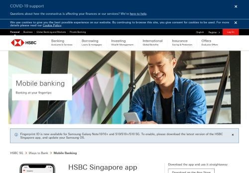 
                            11. Mobile Banking | Ways to Bank - HSBC SG