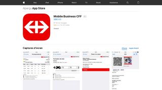 
                            9. Mobile Business CFF dans l'App Store - iTunes - Apple