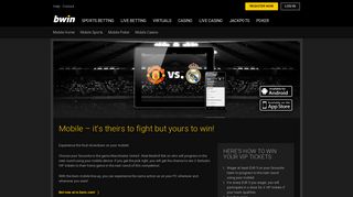 
                            2. Mobile - Bwin