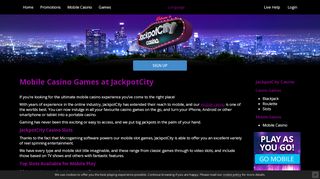 
                            4. Mobile Casino Games at JackpotCity Casino