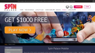 
                            5. Mobile Casino | Spin Palace Casino