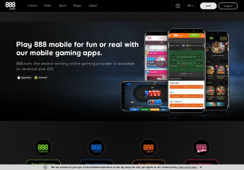 
                            4. Mobile Casino | The Web's Best casino games at 888.com