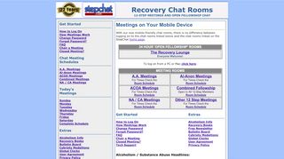 
                            1. Mobile Chat Meetings - Attend StepChat Meetings From a ...