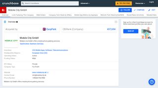 
                            11. Mobile City GmbH | Crunchbase