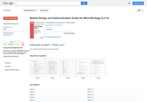 
                            8. Mobile Design and Administration Guide for MicroStrategy 9.2.1m - Google Kitaplar Sonucu