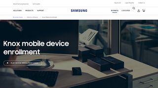 
                            6. Mobile Device Enrollment | Knox Mobile Enrollment | Samsung ...