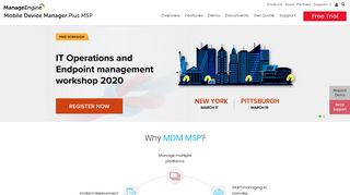 
                            2. Mobile Device Management for MSP – ManageEngine MDM MSP