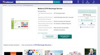 
                            5. Mobile & DTH Recharge Service, Dth Recharge Services - APT ...