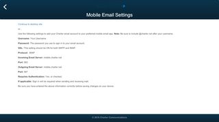 
                            5. Mobile Email Settings - Sign In