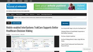 
                            12. Mobile-enabled InterSystems TrakCare Supports Better Healthcare ...