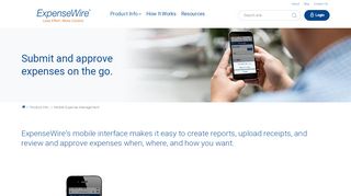 
                            7. Mobile Expense Management - ExpenseWire