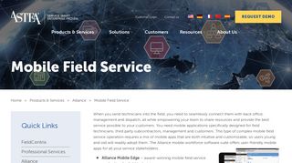 
                            11. Mobile Field Service | Astea