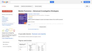 
                            8. Mobile Forensics – Advanced Investigative Strategies