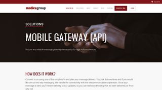 
                            9. Mobile Gateway (API) | Modica