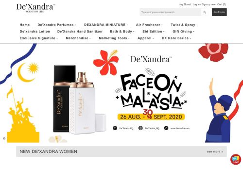
                            2. Mobile Home | De'Xandra | Syarikat Perfumes Terbaik di ...