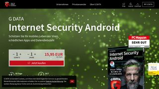 
                            1. Mobile Internet Security für Android | G DATA