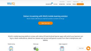 
                            11. Mobile Learning App | Mobile Learning Solution | Custom Mobile LMS