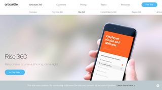 
                            5. Mobile Learning Development Done Right - Rise 360 - Articulate
