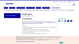 
                            4. Mobile Login | nordea.com